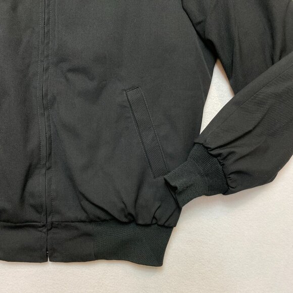 Vintage Neptune Garment Co Military Jacket Mens 44L Black Thinsulate 3M Bomber - Picture 3 of 14